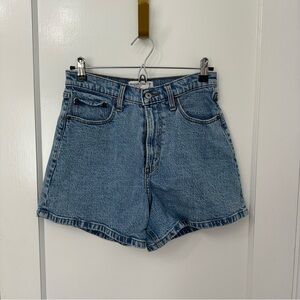 Abercrombie Curve Love High Rise Dad Shorts | Size 28/6 | Light Wash